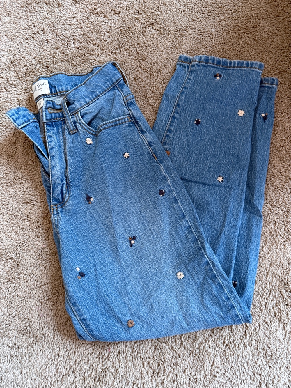 Embroidered Jeans